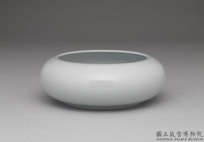 图片[2]-Brush washer with sky blue glaze, Qing dynasty, Kangxi reign (1662-1722)-China Archive